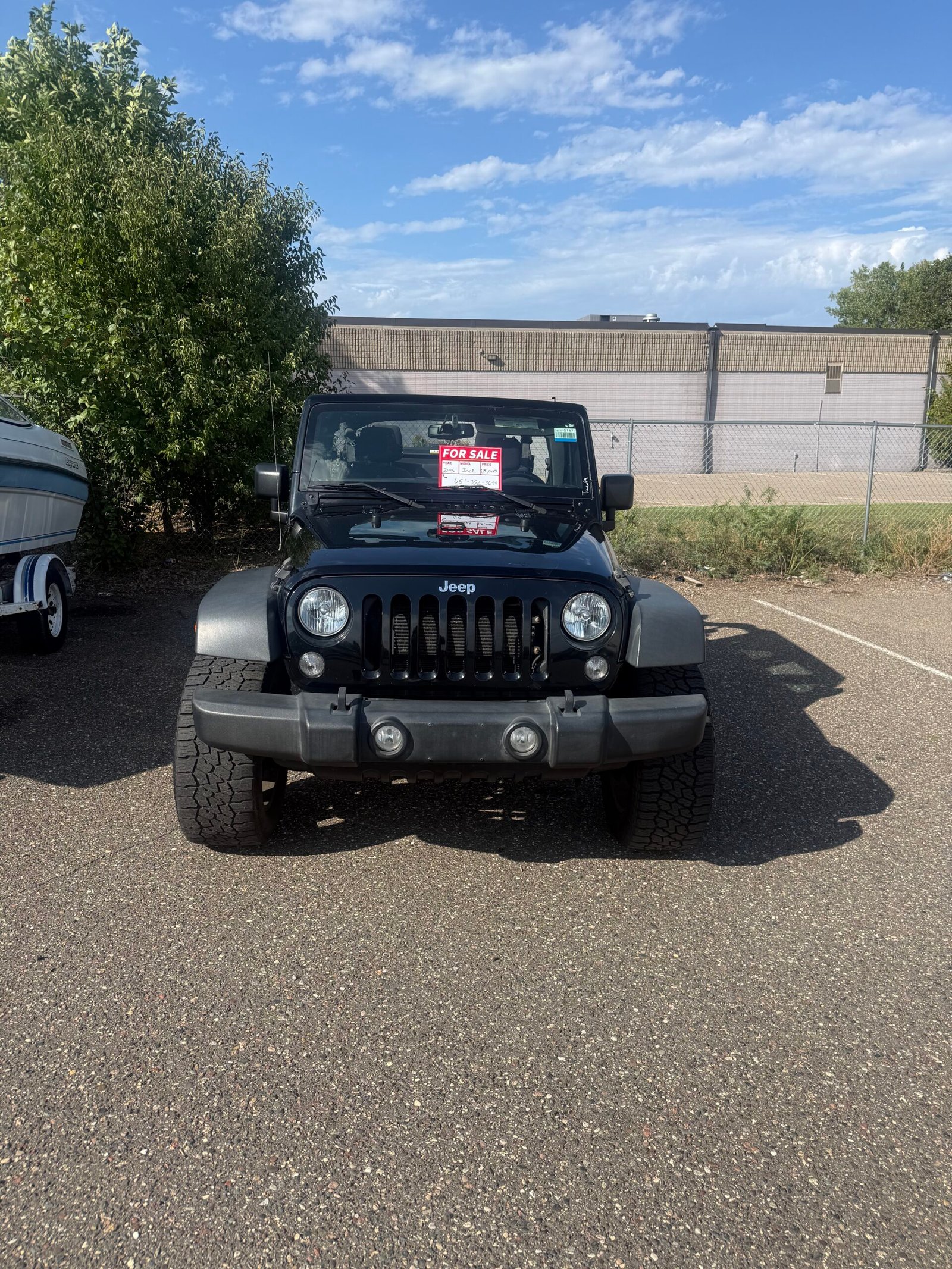 
								2015 Jeep Wrangler Sport full									